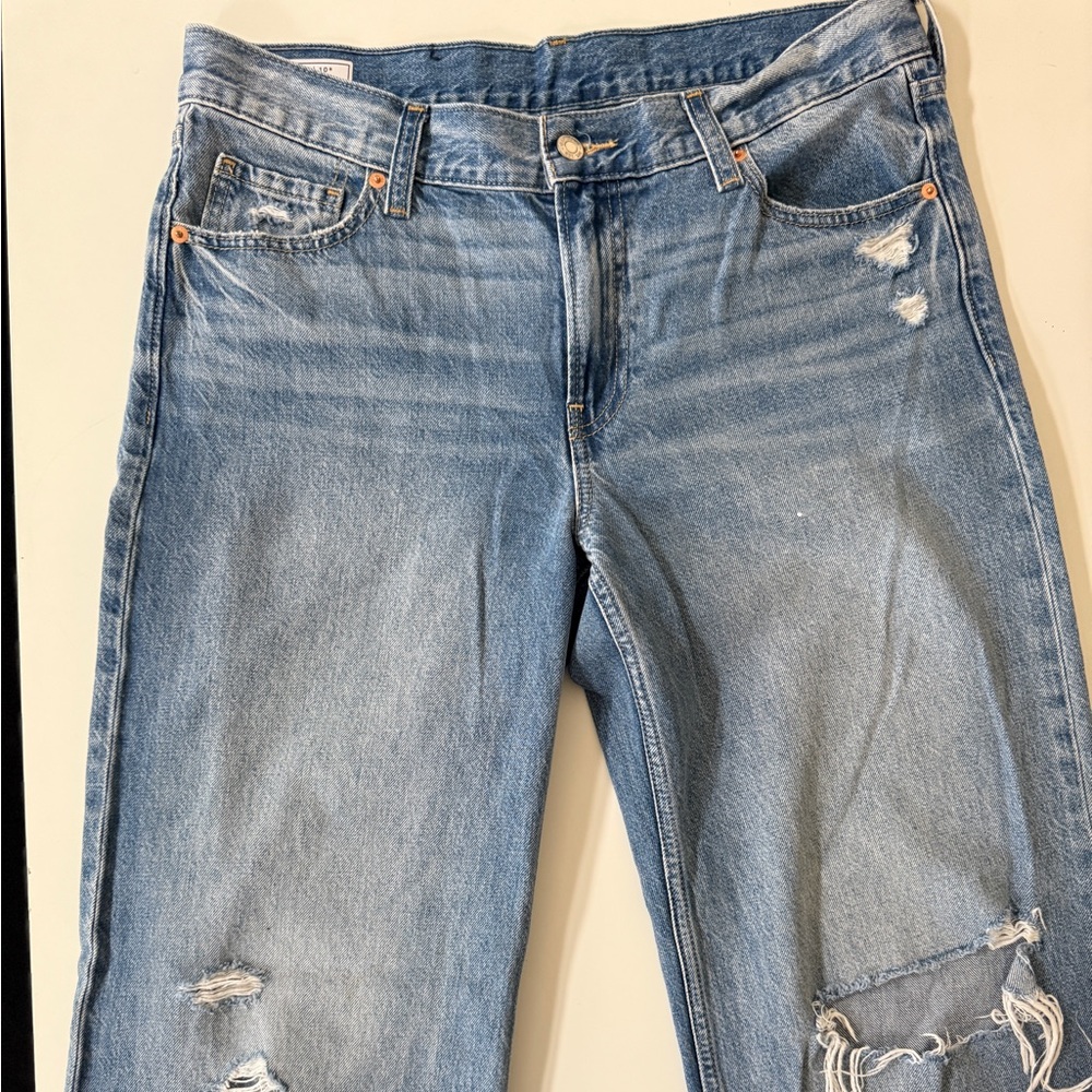 GAP Women's Low Stride Wide-Leg Jeans Size 10